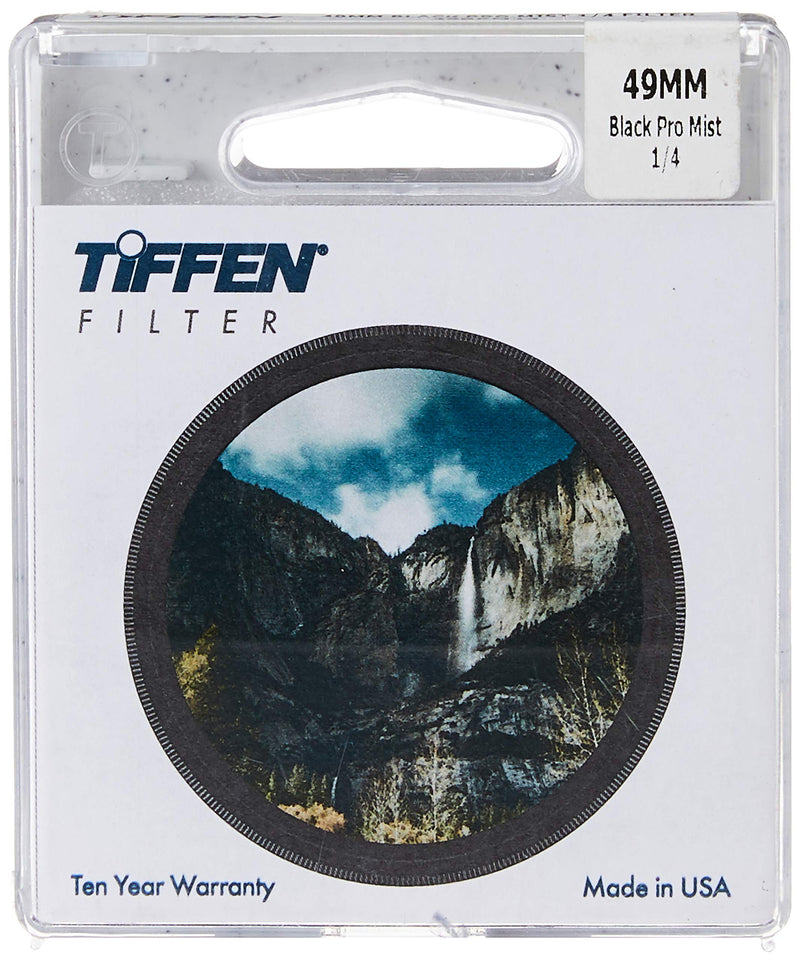 Tiffen 49BPM14 49mm Black Pro-Mist 1/4 Filter Single