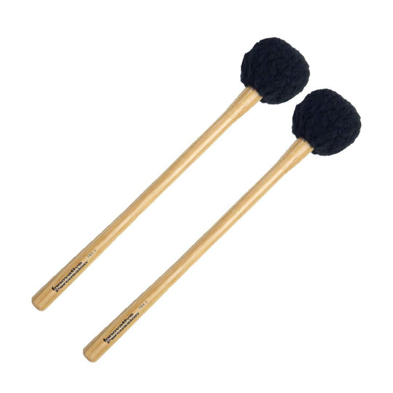 Innovative Percussion FBX-3S Marching Soft Bass Drum Mallets (Medium)