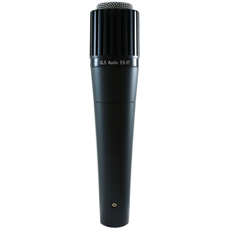 [AUSTRALIA] - GLS Audio Instrument Microphone ES-57 & Mic Clip - Professional Series ES57 Dynamic Cardioid Mike Unidirectional - For Instruments, Drums, Percussion, Vocals, and more 