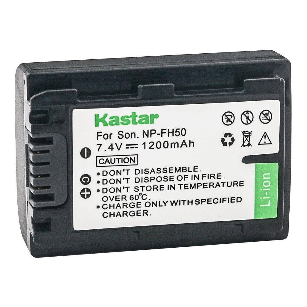 Kastar High Capacity Replacement Camcorder Lithium-Ion Battery Replacement for Sony DCR-SX41 DCR-SX41L DCR-SX41R DCR-SX30 DCR-SX31 DCR-SX40 DCR-SX50 DCR-SX60