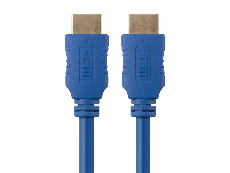 [AUSTRALIA] - Monoprice HDMI High Speed Cable - 1.5 Feet - Blue, 4K@60Hz, HDR, 18Gbps, YUV 4:4:4, 28AWG - Select Series 