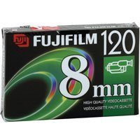 Fuji P6-120 8mm Videocassette 120 Minutes - Blank Video Tape (1 Tape)