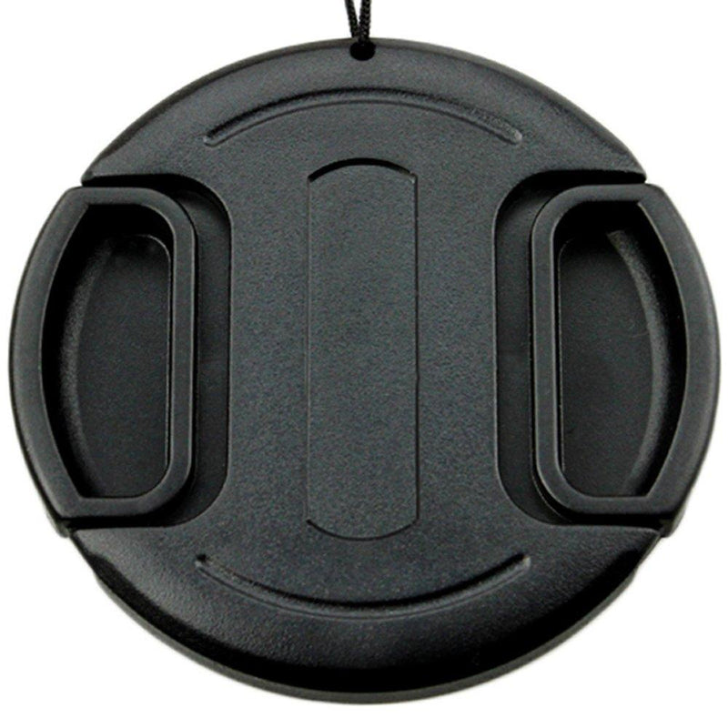 JJC LC-82 Universal 82mm Lens Cap for Nikon Canon Camera Black