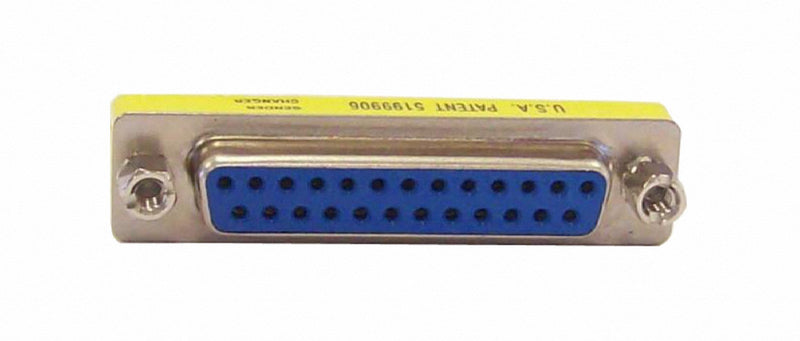 [AUSTRALIA] - Your Cable Store DB25 25 Pin Serial Port Female/Female Adapter Gender Changer RS232 1 Pack 