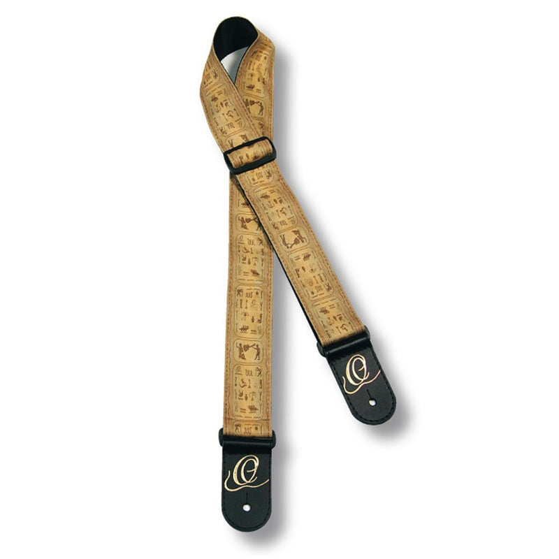 Ortega Guitars OSN-50EGY Strap Series Egypt Nylon Strap, 50 mm Width