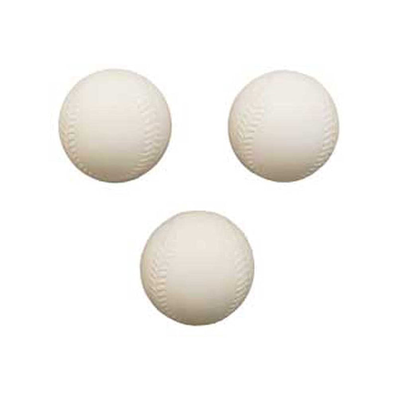 Fisher-Price Triple Hit Foam Baseball -  (3pk) Replacement Balls,White