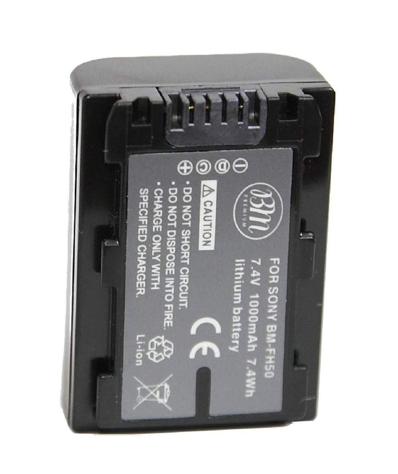 Kastar Battery NPFH50 Replacement for Sony NP-FH30 NP-FH40 NP-FH50 NP-FH70 NP-FH100 and Sony Cyber-shot DSC-HX1 HX100V DSC-HX200 HX200V, Sony Alpha DSLR-A230 DSLR-A290 DSLR-A330 DSLR-A380 DSLR-A390