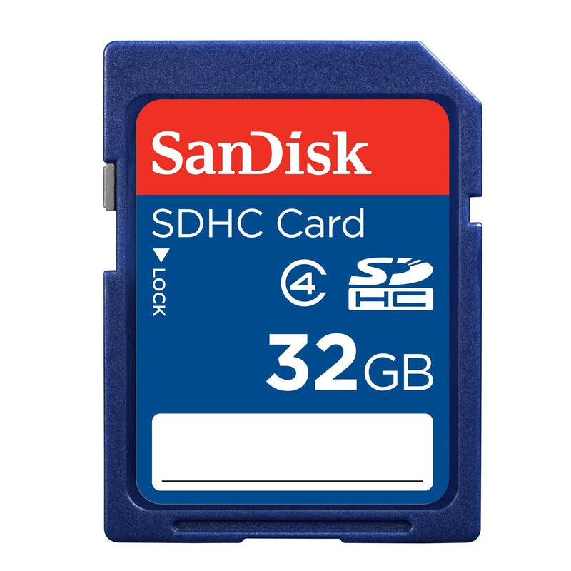 SanDisk 32GB SDHC Flash Memory Card (SDSDB-032G-B35) (Label May Change) 32 GB SD Standard Packaging
