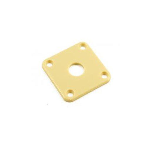 Gibson Style Les Paul Plastic Jackplate Cover Cream P100IV