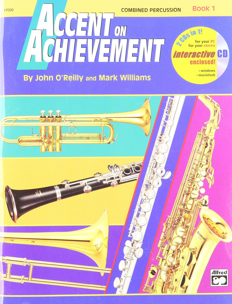 Alfred Accent on Achievement Book 1 for Combined Percussion (S.D.