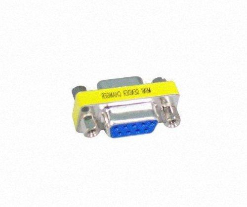 Your Cable Store Serial 9 Pin Female/Female Coupler Adapter DB9 RS232 1 Pack