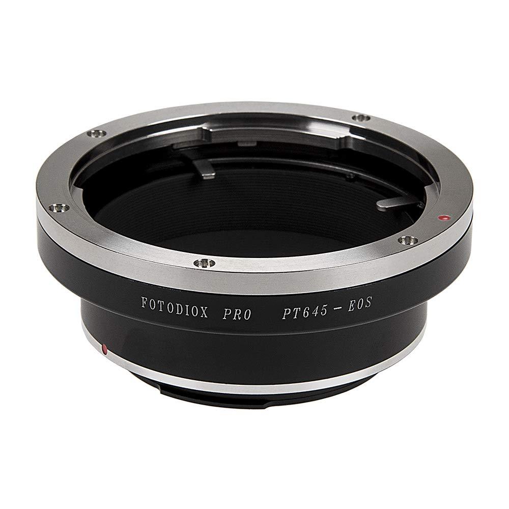 Fotodiox Pro Lens Mount Adapter, Pentax 645 Lens to Canon EOS Camera Mount Adapter, for Canon EOS 1D, 1DS, Mark II, III, IV, 1DC, 1DX, D30, D60, 10D, 20D, 20DA, 30D, 40D, 50D, 60D, 60DA, 5D, Mark II, Mark III, 7D, Rebel XT, XTi, XSi, T1, T1i, T2i, T3, ...