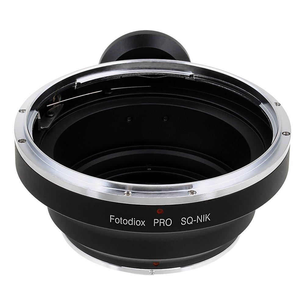 Fotodiox Pro Lens Mount Adapter - Bronica SQ (SQ-A, SQ-Am, SQ-Ai, SQ-B) Lens to Nikon F-Mount SLR/DSLR Camera Body