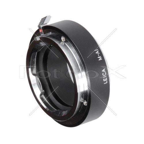 Fotodiox Pro Lens Mount Adapter, Leica Visoflex M Lens to Nikon Camera Mount Adapter, for Nikon D1, D1H, D1X, D2H, D2X, D2Hs, D2Xs, D3, D3X, D3s, D4, D100, D200, D300, D300S, D700, D800, D800E, D40, D50, D60, D70, D70S, D80, D40X, D90, D3000, D3100, D3...