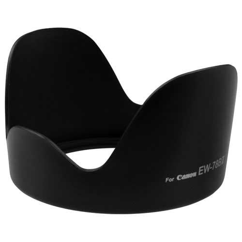 Fotodiox Dedicated (Bayonet) Lens Hood, for Canon EOS EF 28-135mm f/3.5-5.6 is Lens (Replaces Canon EW-78BII, EW-78 BII, EW-78B II)