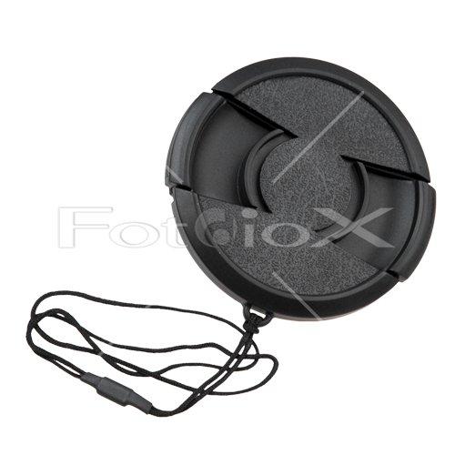 Fotodiox Inner Pinch Lens Cap, Lens Cover with Cap Keeper, 82mm