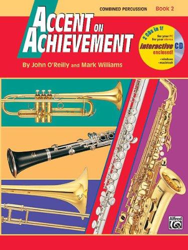 Accent on Achievement - Book 2 - Percussion - Bk+CD