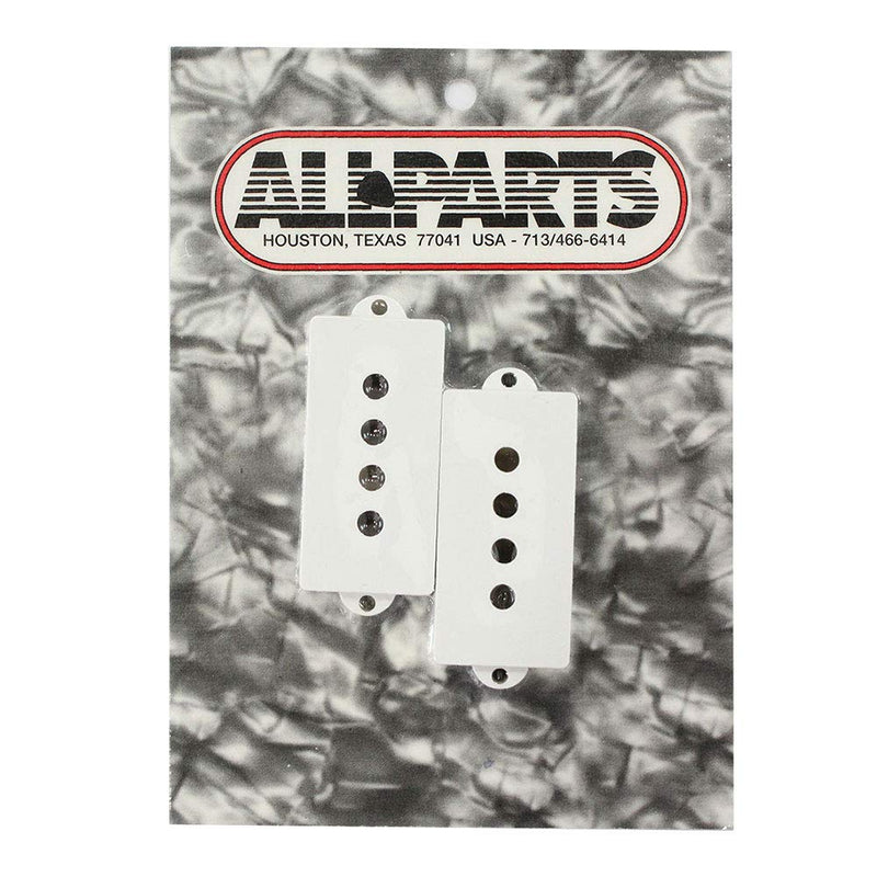 Pickup Cover Set for P Bass White Allparts PC-0951-025
