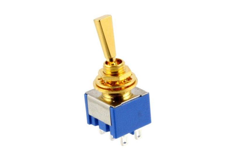 Allparts EP-0080-002 Gold On On On Mini Switch