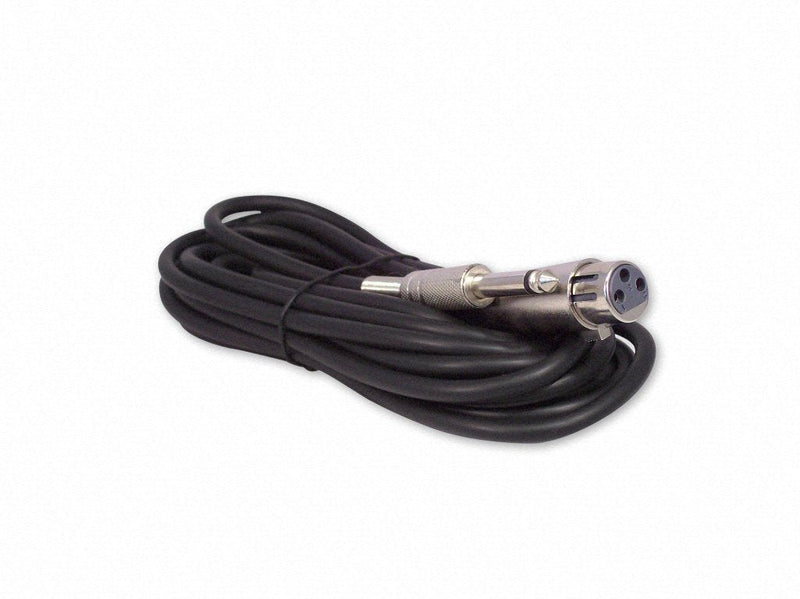 [AUSTRALIA] - Your Cable Store 15 Foot XLR 3 Pin Female to 1/4" Mono Microphone Cable, Unbalanced 015 Ft 