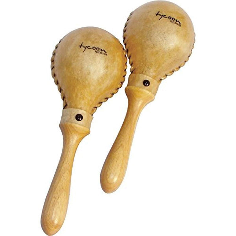 Tycoon Percussion Large Round Cowskin Maracas