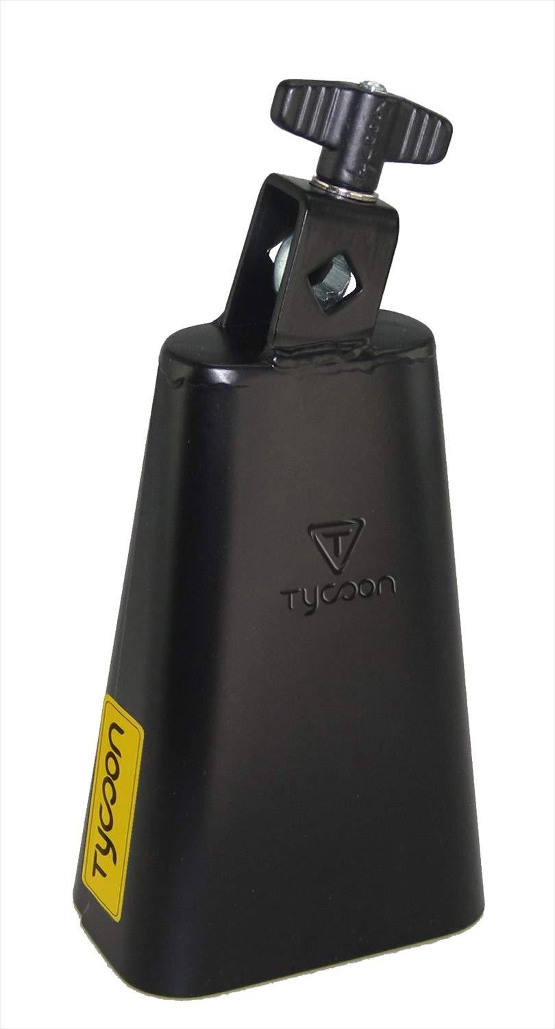 Tycoon Percussion 6 Inch Black Powder Coated Cowbell