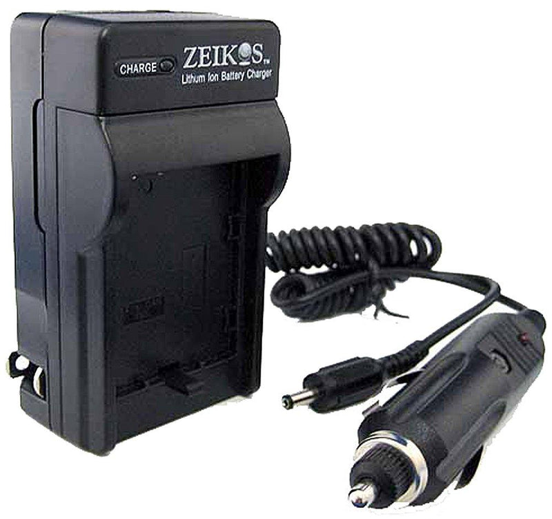 Zeikos ZE-CH815 Battery Charger for JVC BN-VF815 BN, BN-VF823, GR-DA30, GR-DA30U, GR-D750U, GR-D770U, GR-D850U, GZ-HD300, GZ-HD320, GZ-MG155, GZ-MG255, GZ-MG275, GZ-MG330, GZ-MG555 & GZ-MG575