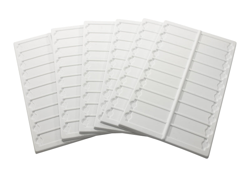 SP Bel-Art Microscope Slide Tray; 20 Capacity, 13½ x 6 ⅝ in, Plastic (Pack of 6) (H44581-0000)