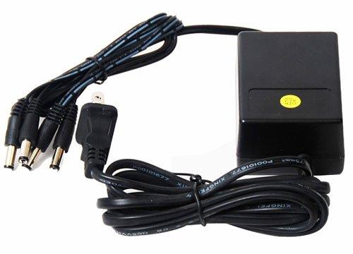 VideoSecu 12V DC CCTV Security Camera Power Supply Adapter with 4 (2.1mm) Channel Connectors Port 1I0 2A