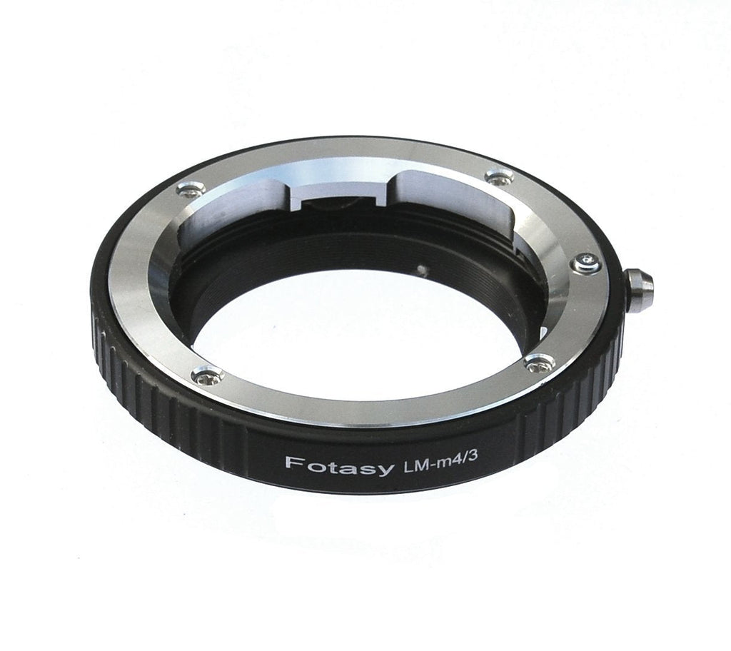 Fotasy Leica M Lens to M43 Adapter, LM to MFT Mount Converter, fits Olympus E-PL8 E-PL9 E-M1 E-M5 E-M10 I II III E-PM2 E-PM1 Pen-F E-M1X/ Panasonic G7 G9 GF8 GH5 GX7 GX8 GX9 GX85 GX80 GX850 G90 G91 Leica M to M43 Adapter