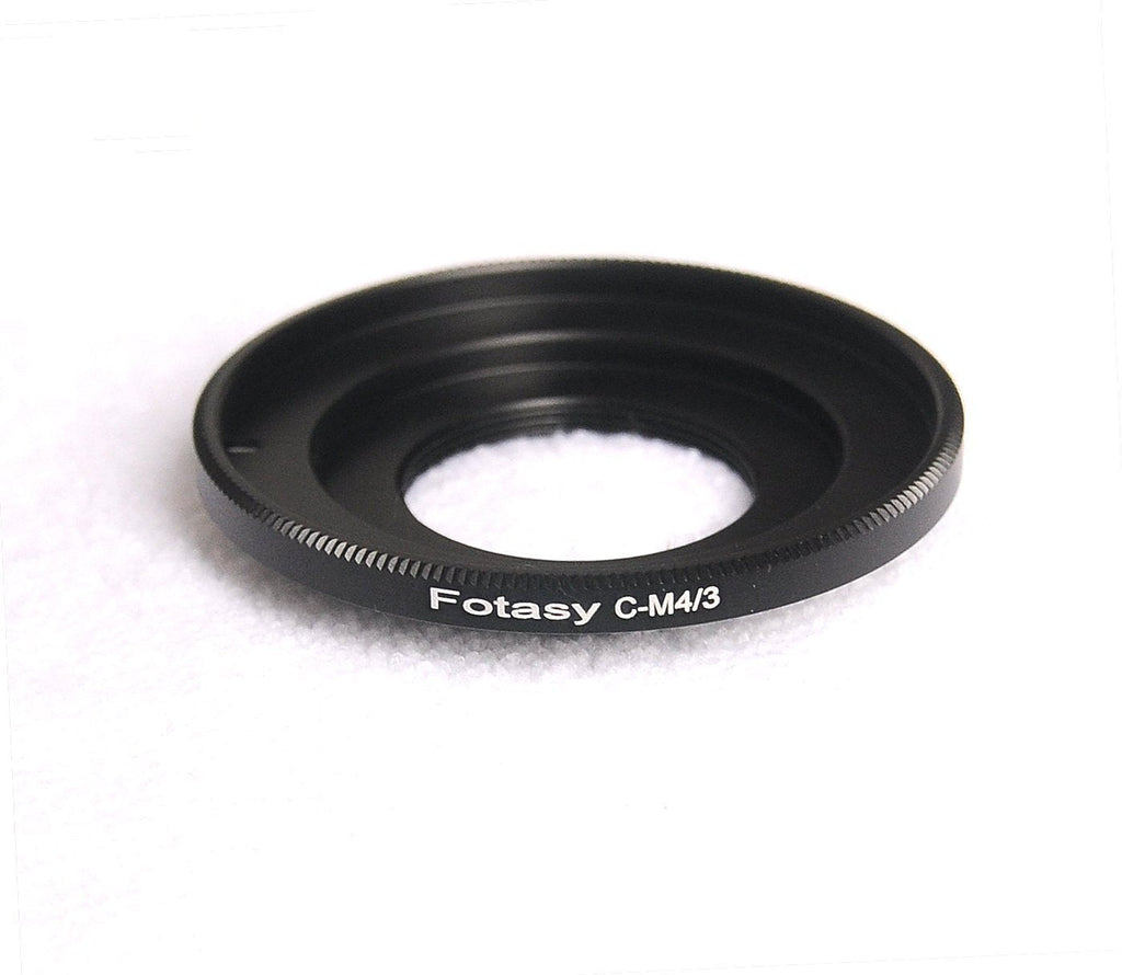 Fotasy 16mm Cine Lens to M43 Adapter, C Mount to MFT Converter, fits Olympus E-PL8 E-PL9 E-M1 E-M5 E-M10 I II III E-PM2 E-PM1 Pen-F E-M1X/ Panasonic G7 G9 GF8 GH5 GX7 GX8 GX9 GX85 GX80 GX850 G90 G91