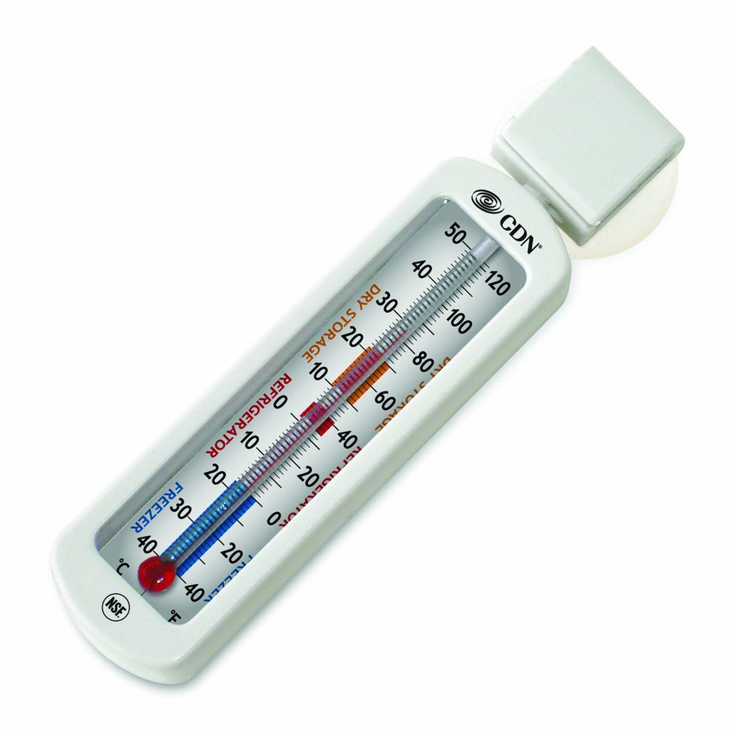 CDN EFG120 ProAccurate Economy Refrigerator/Freezer Thermometer, -40 Degree F to 120 Degree F/-40 Degree C to 50 Degree C 1