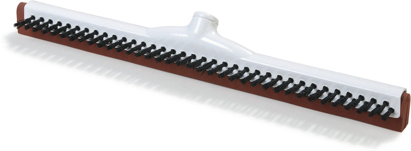 Carlisle 36781800 Double Foam Rubber Acme Threaded Squeegee with Plastic Frame, 18" Length, Red