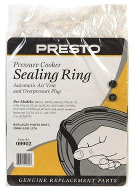 Presto Pressure Cooker Sealing Ring With Air Vent & Over Pressure Plug 6 Qt. 1 - Pa