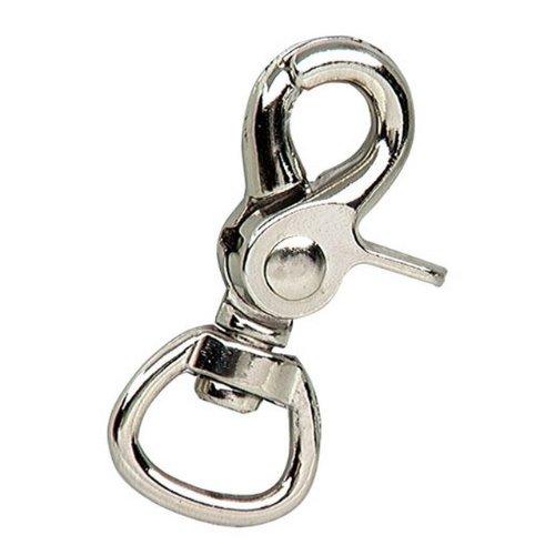 SecureLine 7009-12 2-3/8-Inch X 1/2-Inch Snap Hook with Swivel Eye Trigger