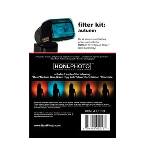Honl Autumn Filter Kit for Flash Gun [HONHP-FILTER4]
