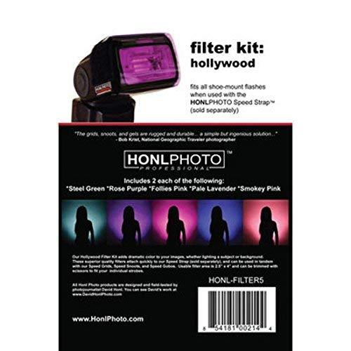 Honl Photo Hollywood Color Correction Gel Filter Kit for Photo Speed System