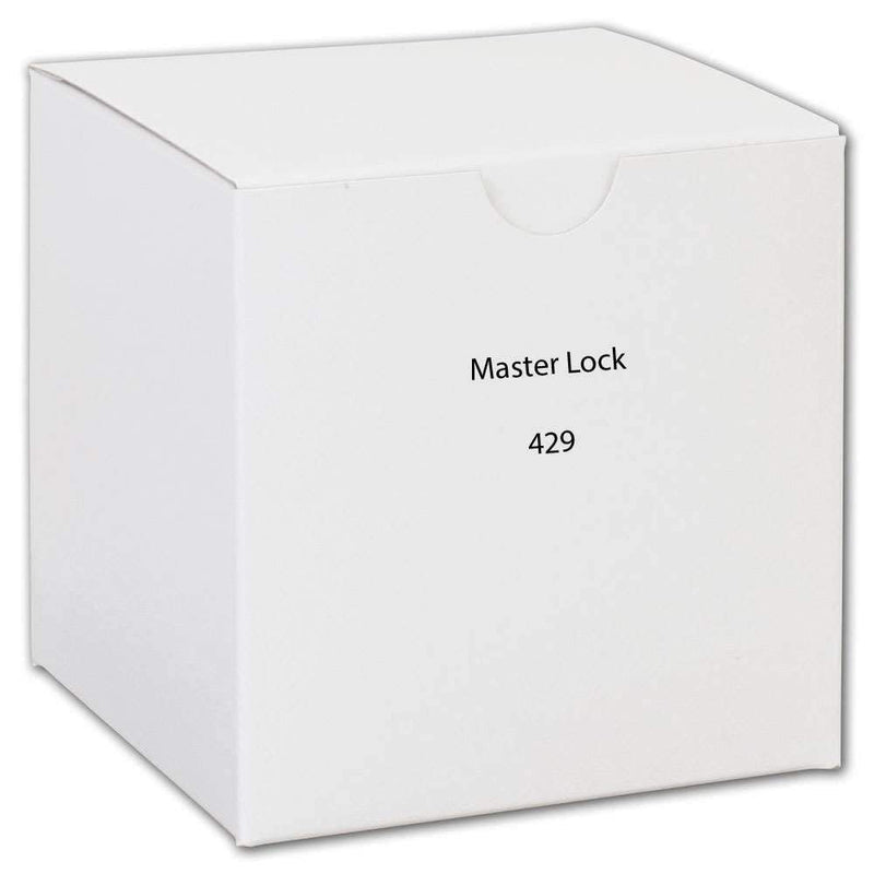 [AUSTRALIA] - Master Lock 429 1" and 1-1/2" Dual Jaw Lockout Hasp, Capacity, Volume, Aluminum, Standard, Silver 