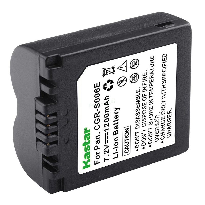 Synergy Digital Camera Battery, Works with Panasonic Lumix DMC-FZ28 Digital Camera, (li-ion, 7.4V, 750 mAh) Ultra Hi-Capacity, Compatible with Panasonic CGA-S006 Battery