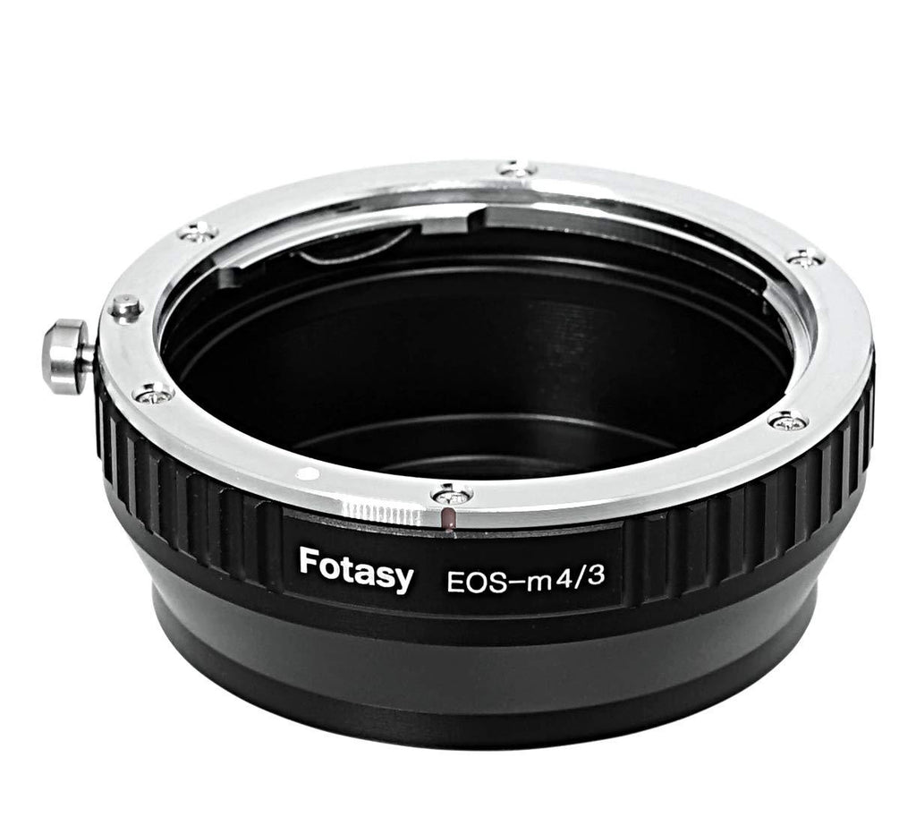 Fotasy Manual Canon EF EF-S Lens to M43 Adapter, EF Mount to MFT, for Olympus E-PL8 E-PL9 E-M1 E-M5 E-M10 I II III E-PM2 E-PM1 Pen-F E-M1X/ Panasonic G7 G9 GF8 GH5 GX7 GX8 GX9 GX85 GX80 GX850 G90 G91 Canon Lens to M43