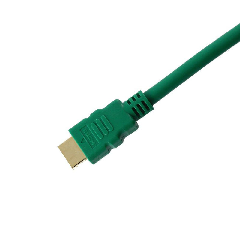 Tartan Cable 10 Foot High Speed HDMI Cable, 28 AWG, Green, Brand