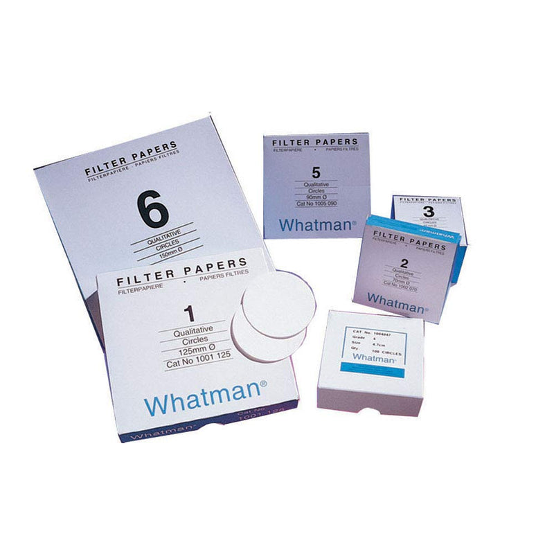 Whatman 1002-150 Quantitative Filter Paper Circles, 8 Micron, 21 s/100mL/sq inch Flow Rate, Grade 2, 150mm Diameter (Pack of 100) 15.0cm