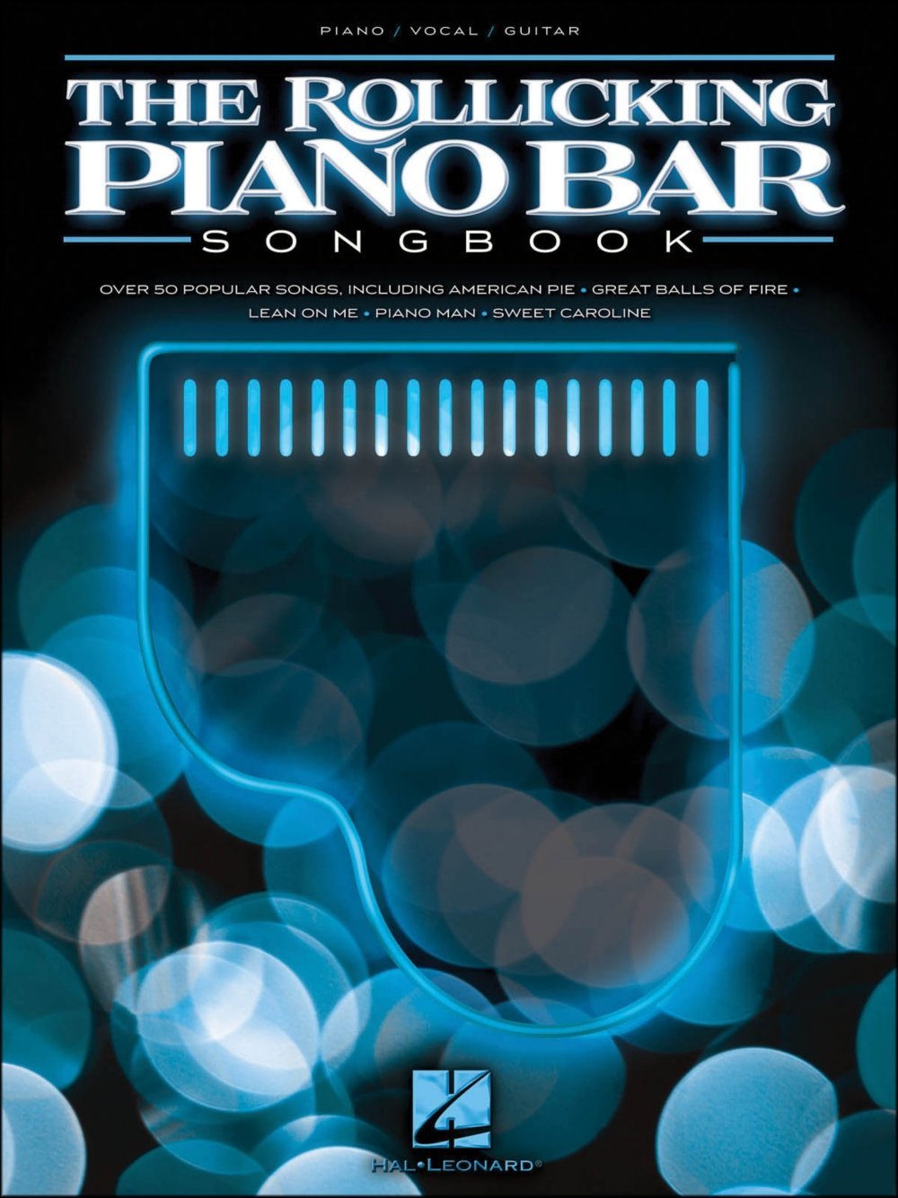 Hal Leonard The Rollicking Piano Bar Songbook arranged for piano, vocal, and guitar (P/V/G)