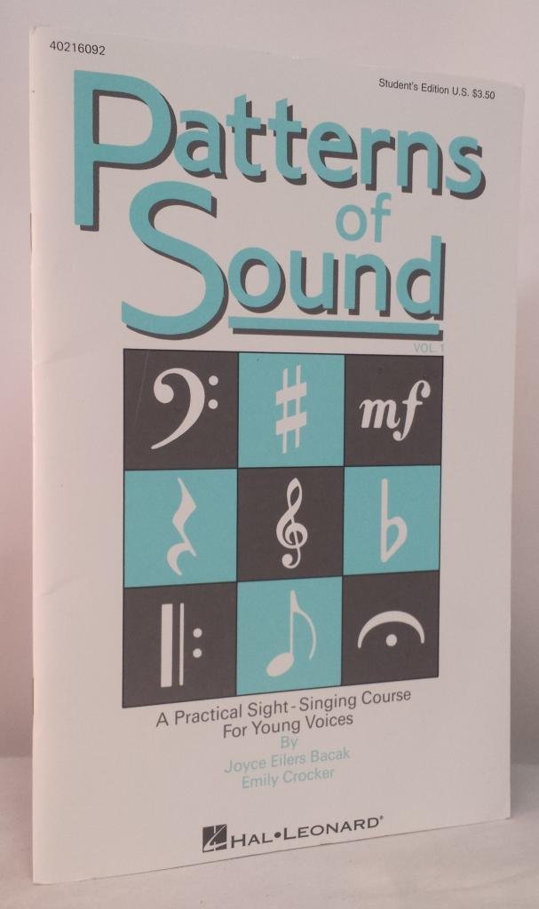 Patterns of Sound (Vol.I) (A Practical Sight-Singing Course) - Choral Book