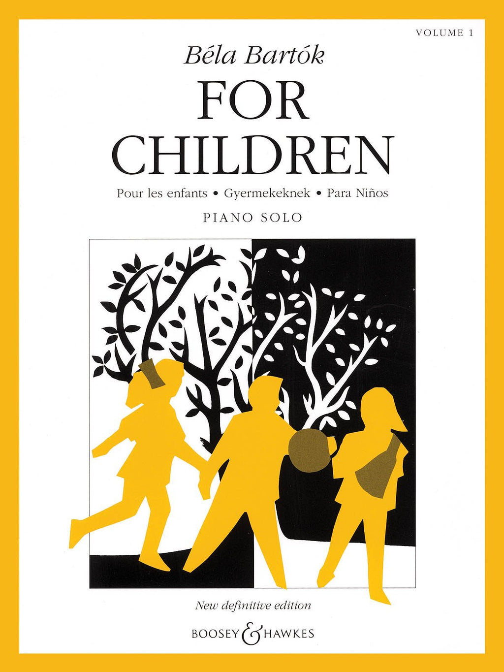 Bartók - For Children, Volume 1 - BH Piano Series - Piano Songbook