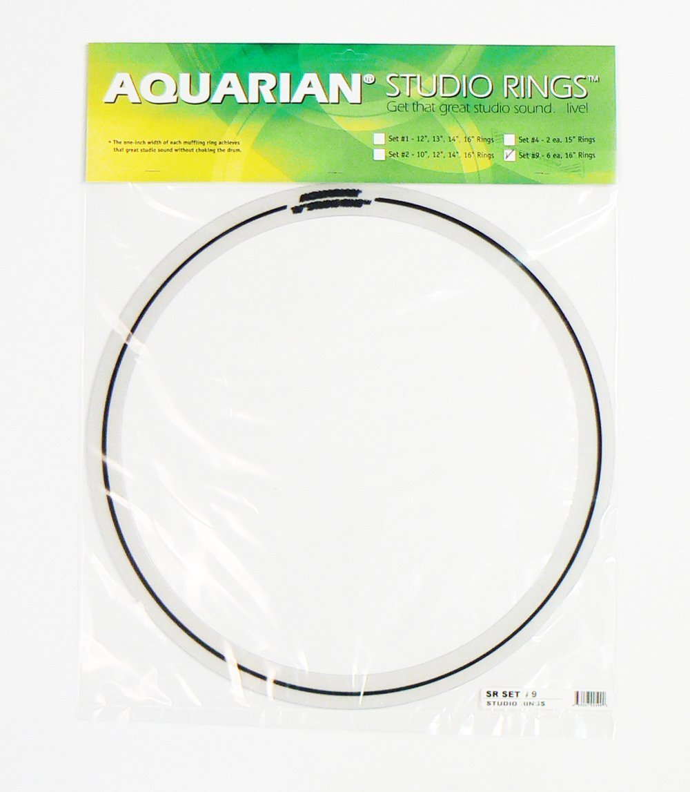 Aquarian Drumheads SR SET#9 Studio Rings six 16-inch