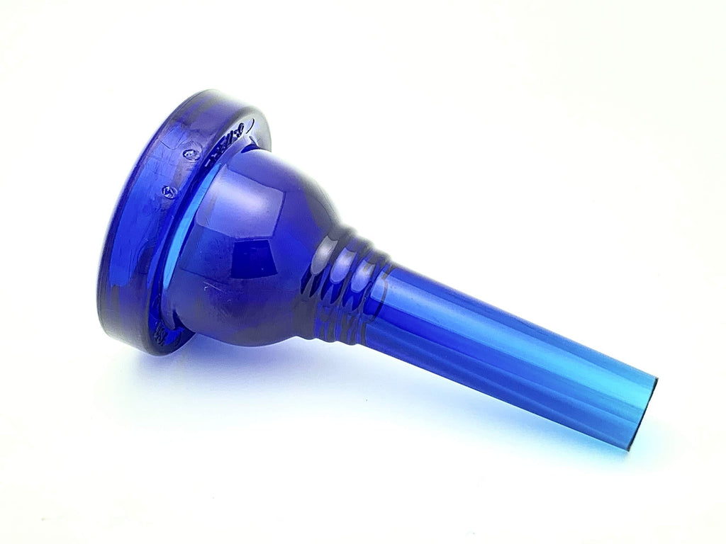 KELLY-6-1/2AL - Small-shank Trombone/Baritone Lexan-Mouthpiece - Crystal-Blue