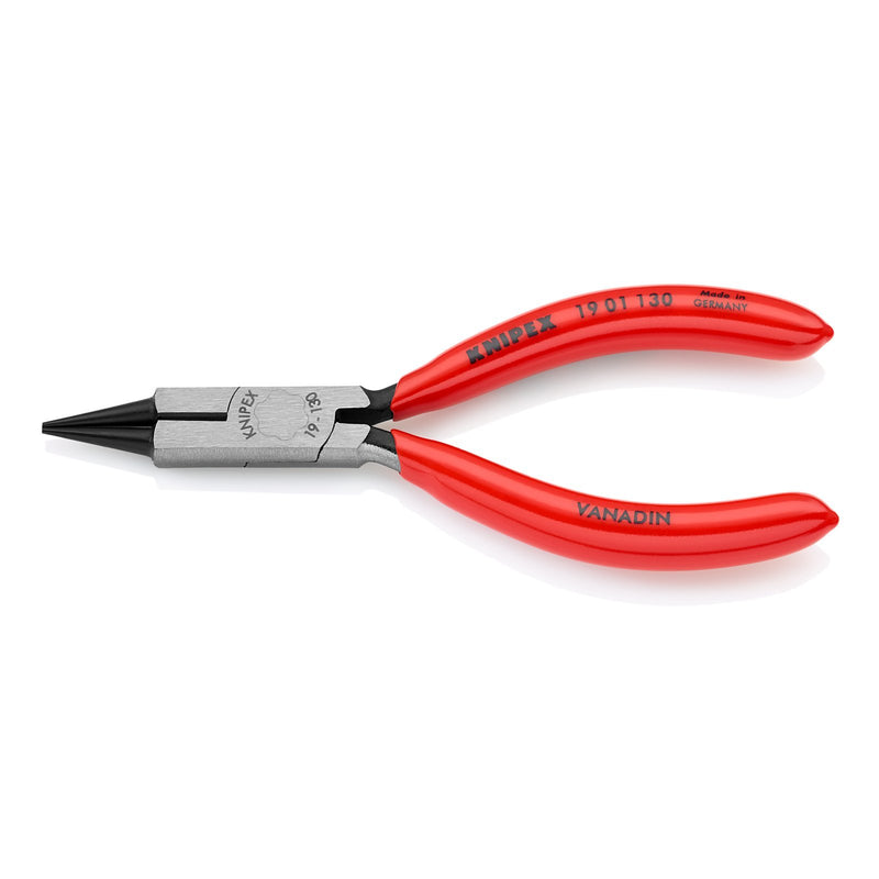 KNIPEX Tools - Round Nose Pliers, Jeweler's Pliers (1901130)