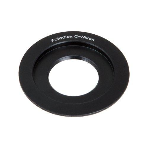 Fotodiox Lens Mount Adapter Compatible with C-Mount CCTV/Cine Lenses to Nikon F-Mount Cameras Standard