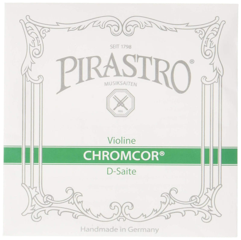 Pirastro 319320 Chromcor Steel Core Violin D String, Mittel Envelope, 4/4 Size